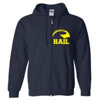 Hail Michigan Helmet Football Victors Full Zip Hoodie