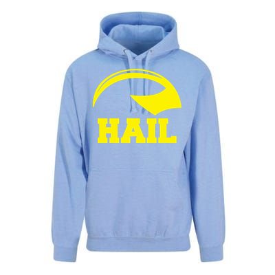 Hail Michigan Helmet Football Victors Unisex Surf Hoodie