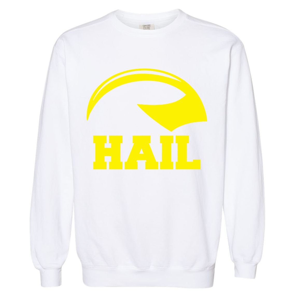 Hail Michigan Helmet Football Victors Garment-Dyed Sweatshirt