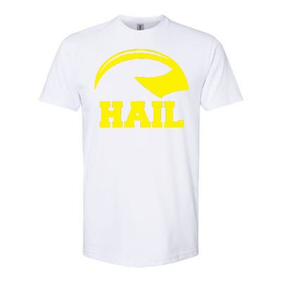 Hail Michigan Helmet Football Victors Softstyle CVC T-Shirt