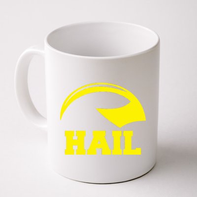 Hail Michigan Helmet Football Victors Coffee Mug