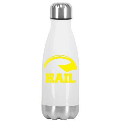 Hail Michigan Helmet Football Victors Stainless Steel Insulated Water Bottle