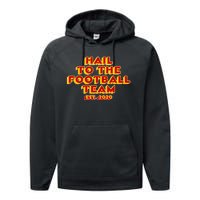 Hail To The Football Team 2020 Washington Fan Performance Fleece Hoodie