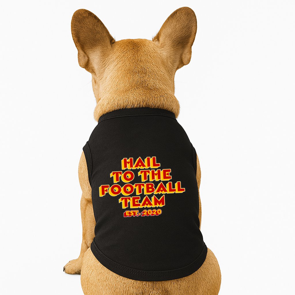 Hail To The Football Team 2020 Washington Fan Doggie Tank
