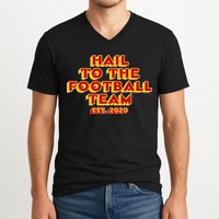 Hail To The Football Team 2020 Washington Fan V-Neck T-Shirt