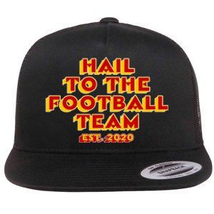 Hail To The Football Team 2020 Washington Fan Flat Bill Trucker Hat