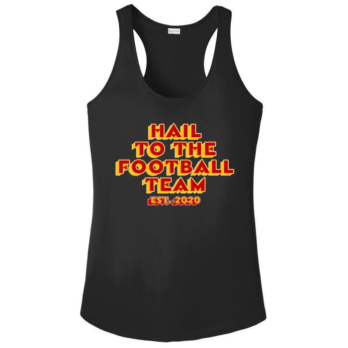 Hail To The Football Team 2020 Washington Fan Ladies PosiCharge Competitor Racerback Tank