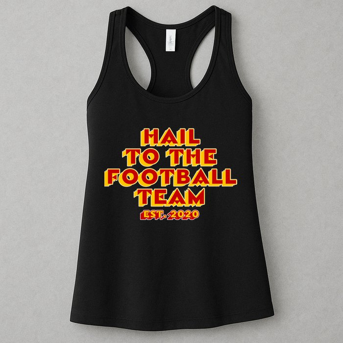 Hail To The Football Team 2020 Washington Fan Womens Tank Top