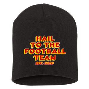 Hail To The Football Team 2020 Washington Fan Short Acrylic Beanie