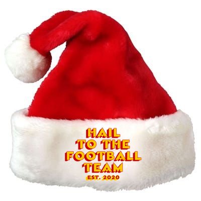 Hail To The Football Team 2020 Washington Fan Premium Christmas Santa Hat