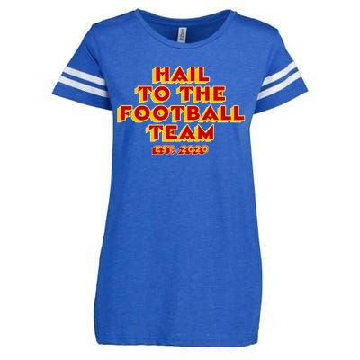 Hail To The Football Team 2020 Washington Fan Enza Ladies Jersey Football T-Shirt