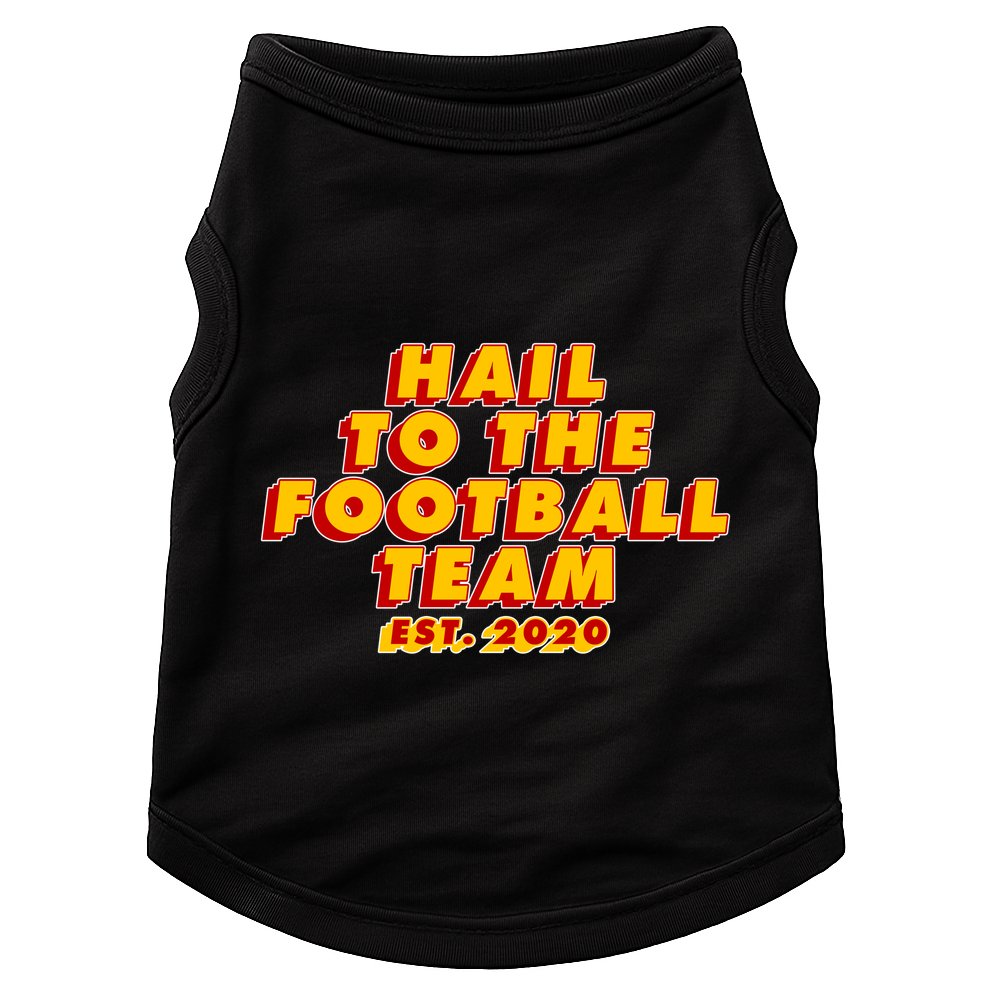 Hail To The Football Team EST 2020 Washington Football Doggie Tank