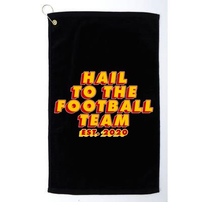 Hail To The Football Team EST 2020 Washington Football Golf Towel