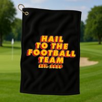 Hail To The Football Team EST 2020 Washington Football Golf Towel