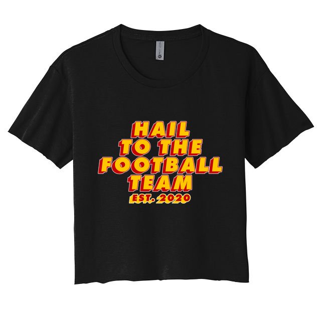 Hail To The Football Team EST 2020 Washington Football Crop Top