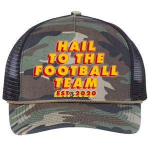 Hail To The Football Team EST 2020 Washington Football Retro Rope Trucker Hat Cap