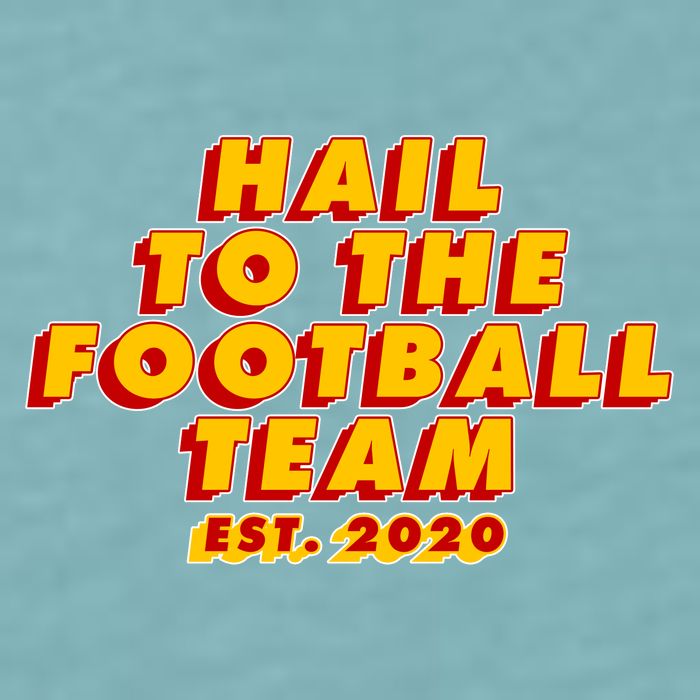 Hail To The Football Team EST 2020 Washington Football Sueded Cloud Jersey T-Shirt