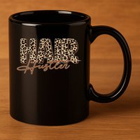 Hair Hustler 11oz C Handle Ceramic Mug