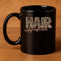 Hair Hustler 11oz C Handle Ceramic Mug