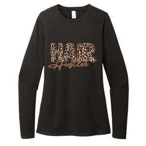 Hair Hustler Womens CVC Long Sleeve Shirt