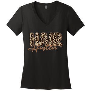 Hair Hustler Women's V-Neck T-Shirt