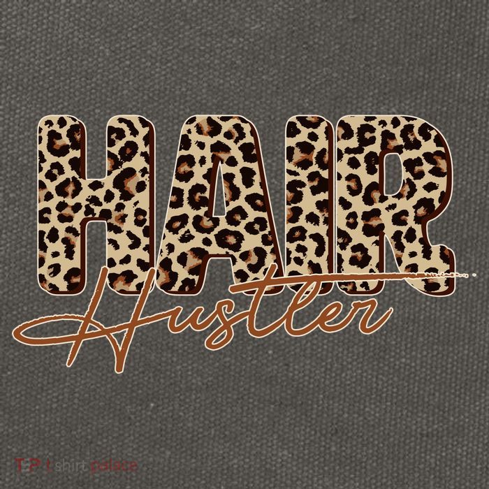 Hair Hustler Cotton Canvas Backpack