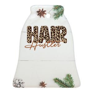 Hair Hustler Ceramic Bell Ornament