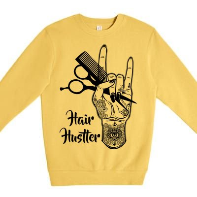 Hair Hustler Beauty Salon Premium Crewneck Sweatshirt