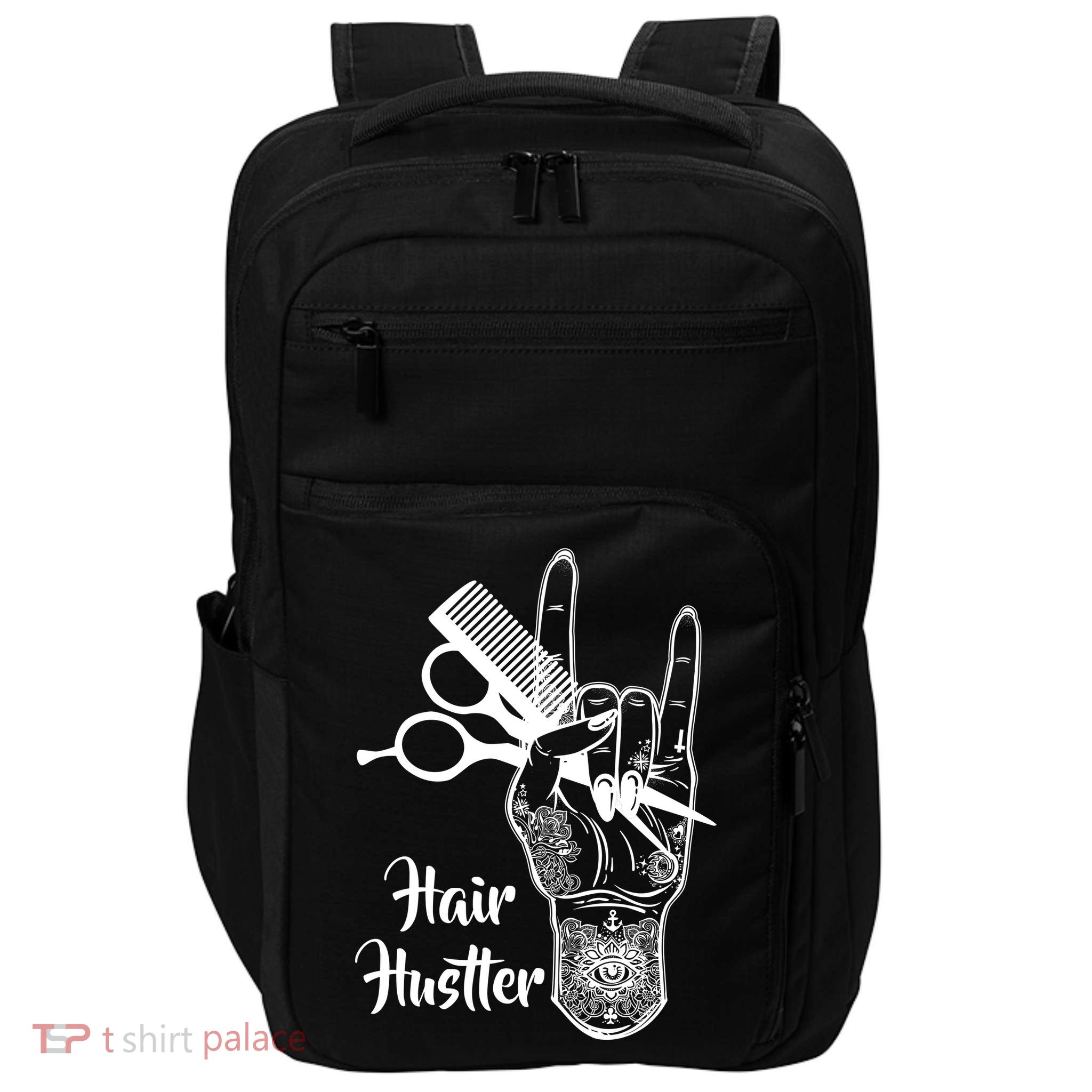 Hair Hustler Beauty Salon Impact Tech Backpack