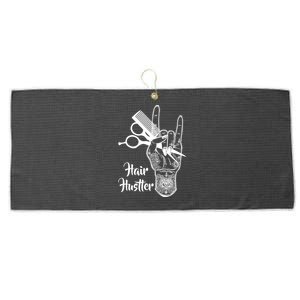 Hair Hustler Beauty Salon Large Microfiber Waffle Golf Towel