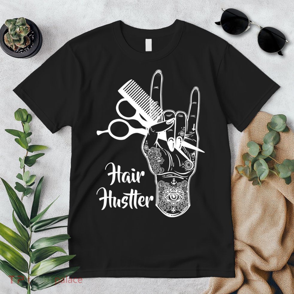Hair Hustler Beauty Salon Premium T-Shirt