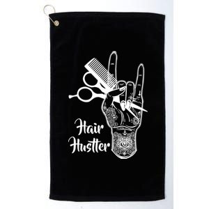 Hair Hustler Beauty Salon Platinum Collection Golf Towel