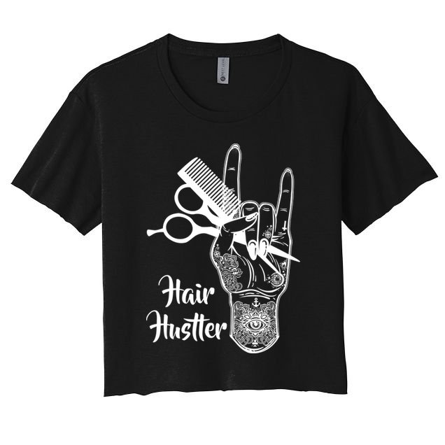 Hair Hustler Beauty Salon Crop Top