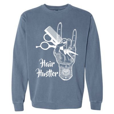 Hair Hustler Beauty Salon Garment-Dyed Sweatshirt