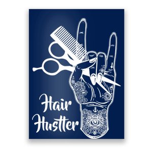 Hair Hustler Beauty Salon Poster