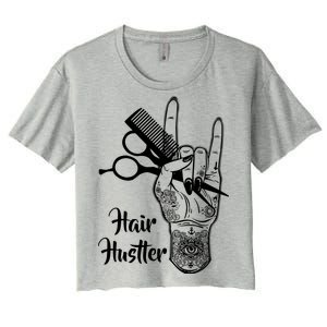 Hair Hustler Beauty Salon Women's Crop Top Tee