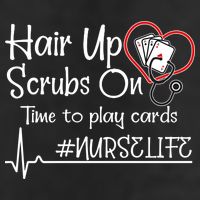 Hair Up Scrubs On Time to Play Cards 11oz C Handle Ceramic Mug