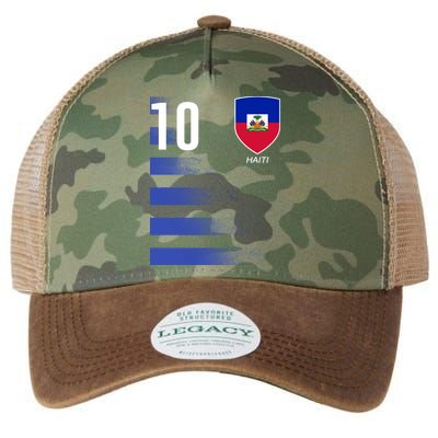 Haiti Football Soccer Futbol Jersey Legacy Tie Dye Trucker Hat