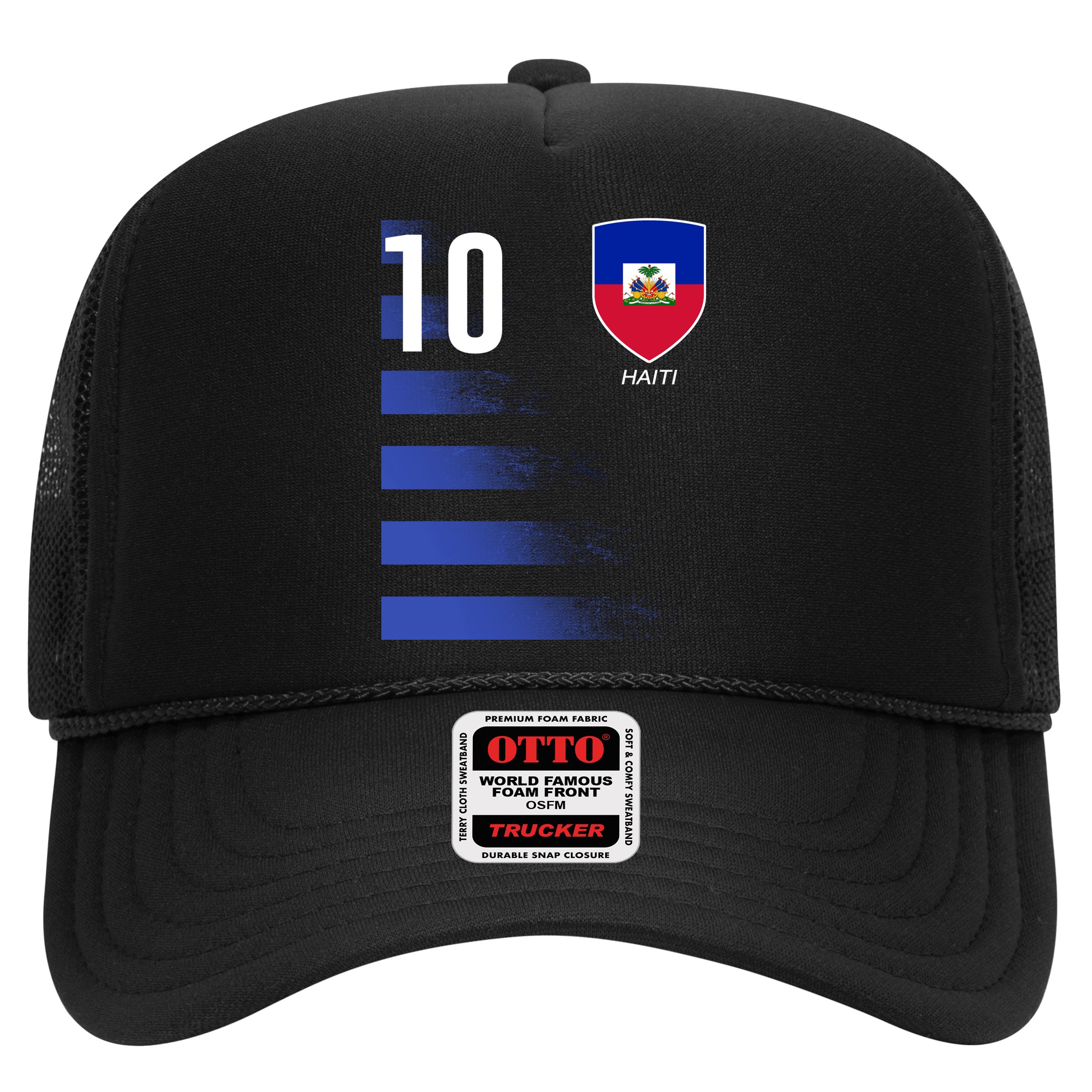 Haiti Football Soccer Futbol Jersey Hat