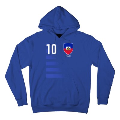 Haiti Football Soccer Futbol Jersey Hoodie