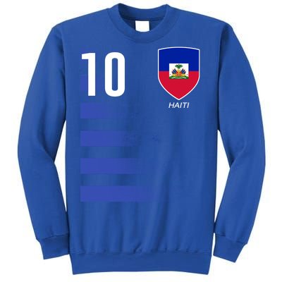 Haiti Football Soccer Futbol Jersey Sweatshirt