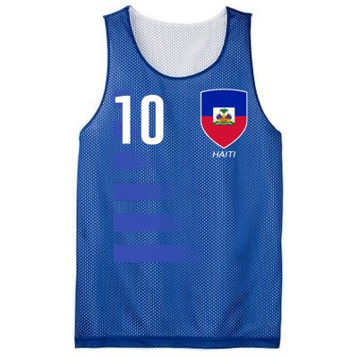 Haiti Football Soccer Futbol Jersey Mesh Reversible Basketball Jersey Tank