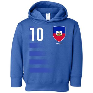 Haiti Football Soccer Futbol Jersey Toddler Hoodie