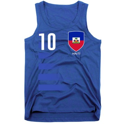 Haiti Football Soccer Futbol Jersey Tank Top