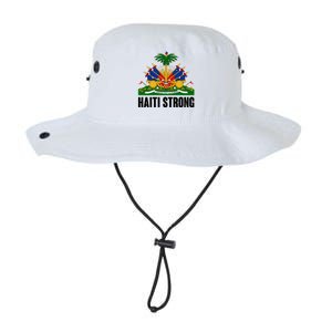 Haiti Strong Flag Symbol Logo Legacy Cool Fit Booney Bucket Hat