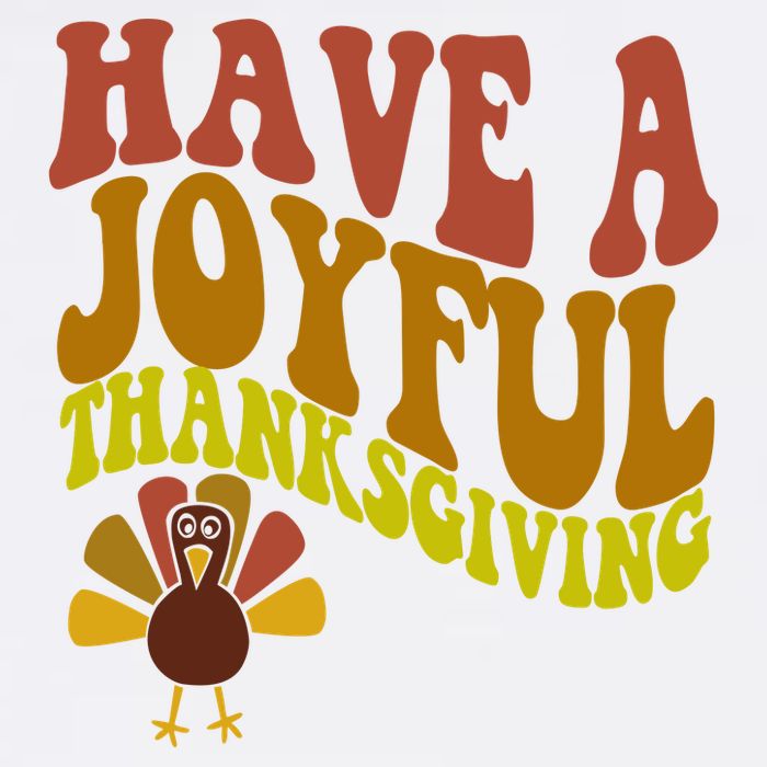 Have A Joyful Thanksgiving Cute Holiday Cooling Performance Crew T-Shirt