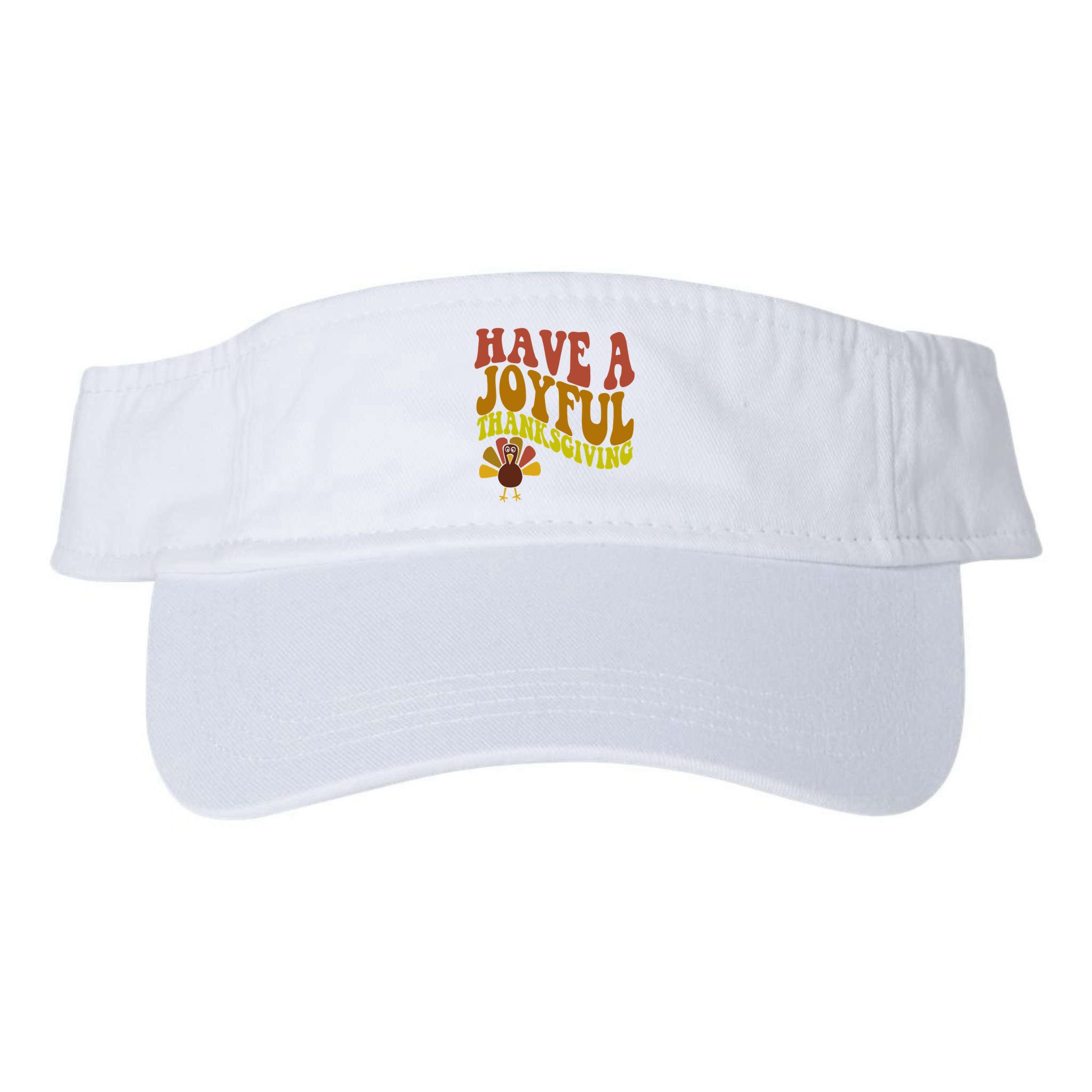 Have A Joyful Thanksgiving Cute Holiday Visor