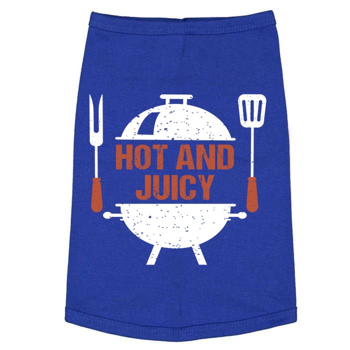 Hot And Juicy Bbq Grill Barbecue Gift Doggie Tank