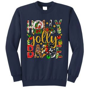 Holly A Jolly Babe Merry Christmas Matching Family Pajamas Sweatshirt