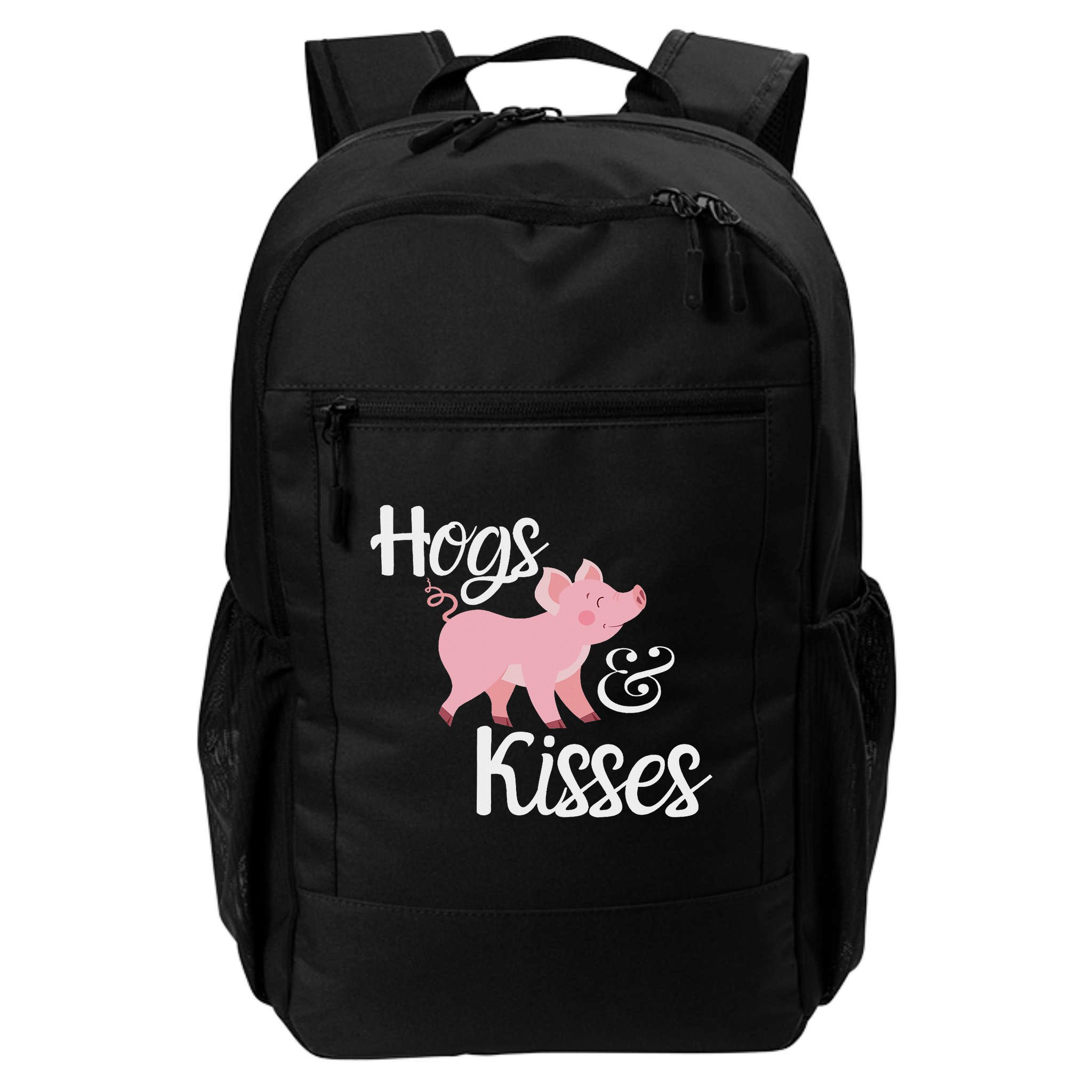 Hogs And Kisses Cute Pig Backpack